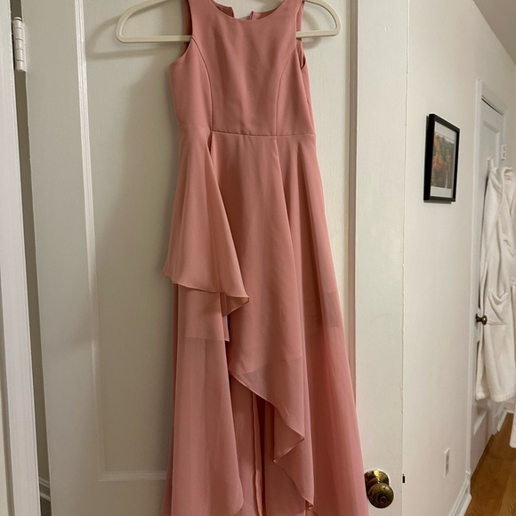 JJs House Pink Layered Formal Dress - Picture 1 of 3